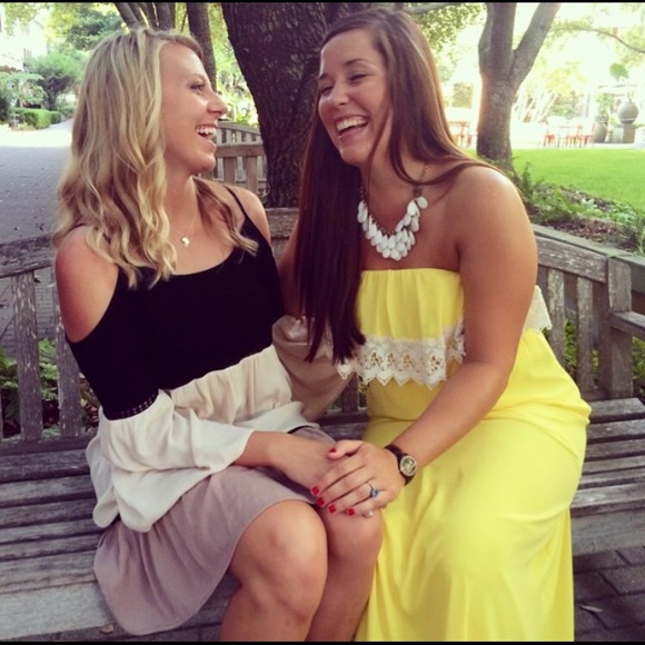 Color Block Cold Shoulder Dress! - Picture 5 of 5